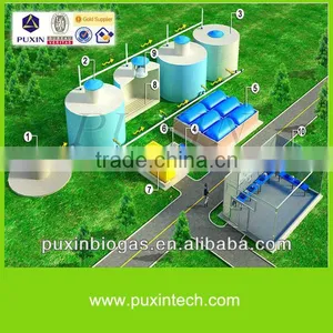 PUXIN Biogas Power Plant for Treating Poultry Waste thumbnail-1