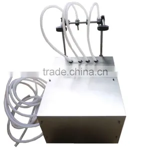 2.5L Filling Flow Rate Cheap Small Desktop Digital Electric Liquid Oil Filling Machine 4 Heads thumbnail-2