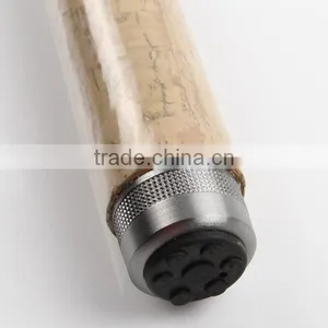 Chinese Cheap Solid Fiber Glass Fishing Rods Cork Handle thumbnail-3