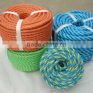 XLROPE Blue Color 3 Strands PE Ropes Polyethylene Ropes thumbnail-3