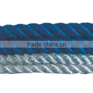 ISO Standard 3 Strand Hard Polypropylene Mooring Rope thumbnail-4