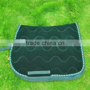Racing Flocking Material Saddle Pad Wholesale thumbnail-2