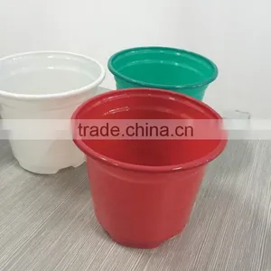 15 cm Colorful Plastic Flower Pot thumbnail-1