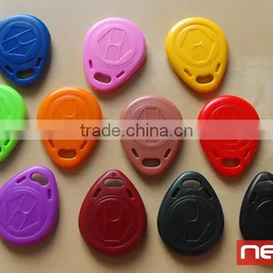 OEM Custom Proximity 13.56Mhz Leather Keyfob/ ABS Key Chain thumbnail-4