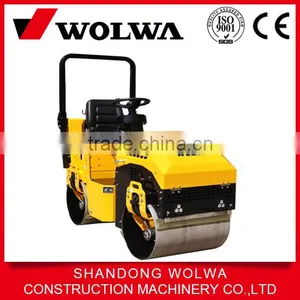 1 Ton Weight Double Drum Road Roller With Diesel Engine for Sale thumbnail-3