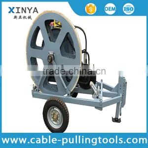 7.5KN ADSS OPGN Line Tension Stringing Equipment , Pressure Cable Tensioner With 4 Groove thumbnail-1
