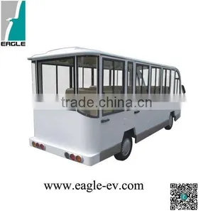 Electric Shuttle Bus With Aluminum Hard Door, 14 Seats ,EG6158KF, CE Approved, Brand New thumbnail-2