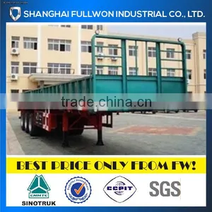 HIGH QUALITY 4 AXLES FLAT SEMI-TRAILER ON SALE thumbnail-1