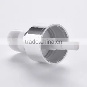 Aluminum Cream Pump With Transparent Cap thumbnail-5