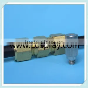 Thread Through Type of Brass Mist Fog Nozzle Holder With One Hole 10/24" or 3/16" Size thumbnail-1