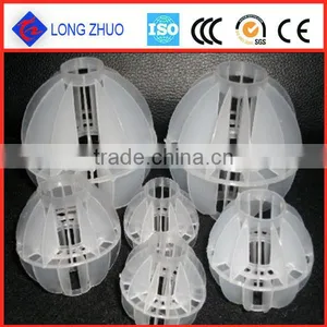 50mm Plastic Hollow Ball in Scrubbing Tower/ Polypropylene Plastic Hollow Ball thumbnail-1