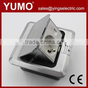 HGD-1FLU-EU Wall Power Socket Europe Type Pop up Type Floor Socket thumbnail-6