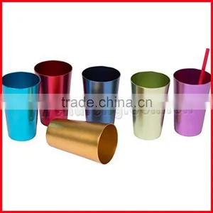 Retro Aluminum Tumblers Non Breakable Cups Set thumbnail-3