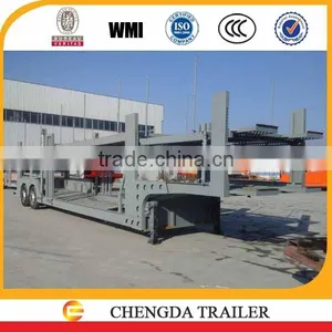 Manufacturer 2 Axles Car Carrier Semi Trailer thumbnail-1