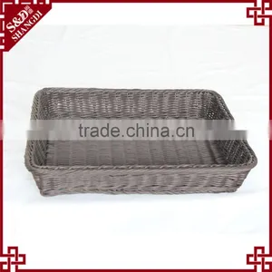 Food Grade PP Wicker Bread Storage Water Hyacinth Basket thumbnail-3