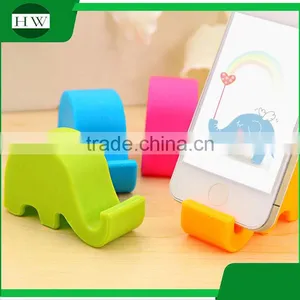 Mini Plastic Portable Elephant Desktop Table Cell Mobile Phone Bracket Stand Support Holder thumbnail-1