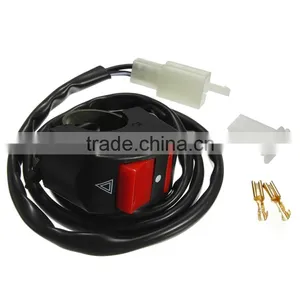 7/8inch Motorcycle Handlebar Accident Hazard Light Switch ON OFF Button thumbnail-3