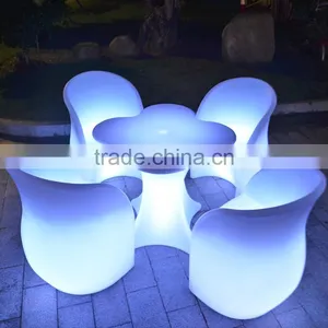APP Control System Led Table Color Changing Rechargeable Led Outdoor Garden Furniture thumbnail-2