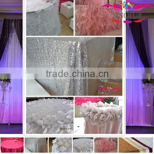 Luxurious Wedding Table Cloths thumbnail-4