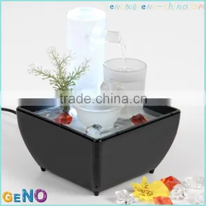 Exquisite Glass Desktop Water Fountain for Christmas Gift thumbnail-1