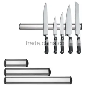 Magnetic Knife Holder in Aluminium/wood/bamboo/stainless Steel/plastic, Magnetic Knife Rack thumbnail-1