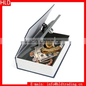 Dictionary Key Lock Travel Security Hidden Book Safe Money Safe Box thumbnail-1