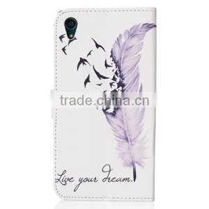 PU Leather Phone Cover IMD Phone Case for Sony Z5 / Mini thumbnail-2