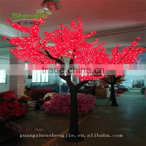 SJLJ013546 Artificial Cherry Blossom Tree With Lights Decorative Led Tree for Wedding Decoration thumbnail-4