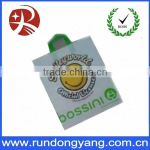 Environmental Loop Handle Plastic Bag With Logo thumbnail-1