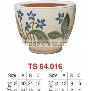 Vietnam Indoor Ceramic Flower Pot and Planter thumbnail-1