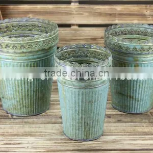 Antique Decorative Tall Outdoor Planters thumbnail-1
