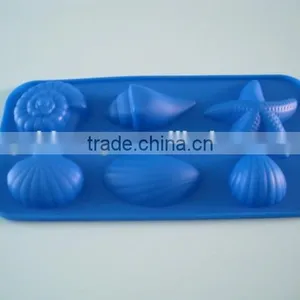 Cartoon Pattern 6-10 Case 100% Food Grade Silicone Ice Tray thumbnail-2