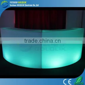 Waterproof / Colorful Led Light Bench for Indoor Outdoor Decoration GKT-021BC thumbnail-1