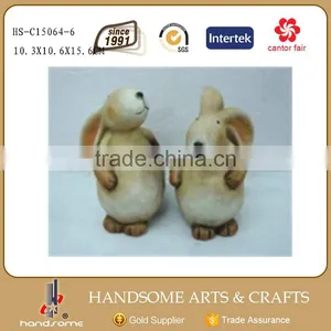10 Inch Resin Home and Garden Decoration Animals Rabbit Figurine Art Supply thumbnail-4