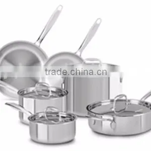Cheapest Stainless Steel Stock Pot Sets With Glass Lid and Fashionable Design thumbnail-3