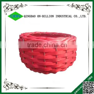 Cheap Handmade Colorful Garden Christmas Wicker Flower Pots thumbnail-4