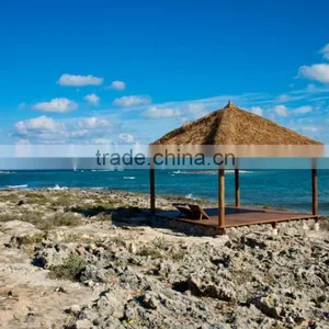 Beautiful Leisurely Synthetic Thatch Roof ,artificial Thatch Roof With High Quality thumbnail-1