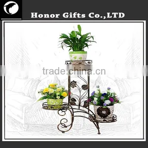 Heart Welcome Flower Planter Stands Elegant Arch Design Plant Stand thumbnail-1