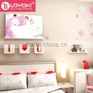 New Arrival Wood Wall Floating Shelf Picture and Frame Ledge Wall Shelf for Living Room Decorative thumbnail-4