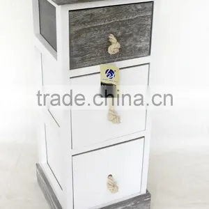 Home Furniture Solid Furnitures Organization Cabinet Distressed Cabinet thumbnail-4