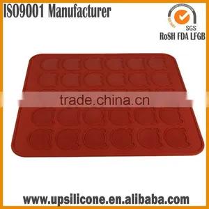Practical 30-cavity Oven Baking Pastry Mould Silicone Macaron Sheet Mat thumbnail-4