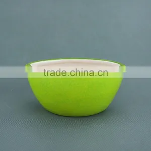 Small Ceramic Green Flower Pot thumbnail-2