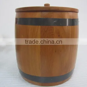 China Factory Sale Wooden Ice Beer Barrel Bucket thumbnail-4