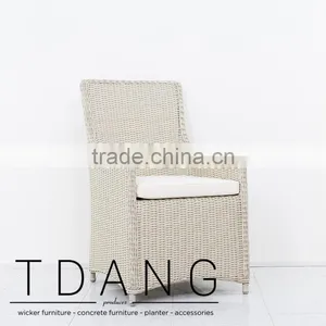 Orleans Wicker Dining Chair - Outdoor Vietnam Furniture - Poly Rattan Material thumbnail-2