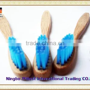 Natural Bamboo Toothbrush for Children Oral Hygiene, Home or Hotel Use Toothbrush thumbnail-3