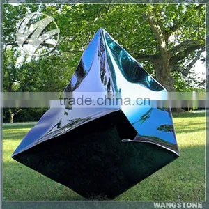 Stainless Steel Outdoor Garden Famous Modern Art Sculpture thumbnail-1