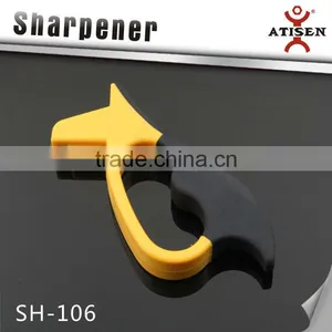 Hot Sale Soft Handle Knife Sharpener With Hard Alloy Blade thumbnail-1
