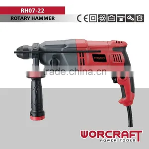 22mm 2 Function 710W Electric Rotary Hammer Drill WORCRAFT RH07-22 thumbnail-1