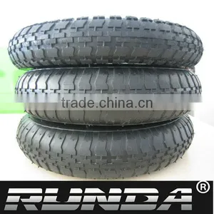 Jiaonan Popular Pattern and Hot Sale 350-8 Wheelbarrow Tires thumbnail-1