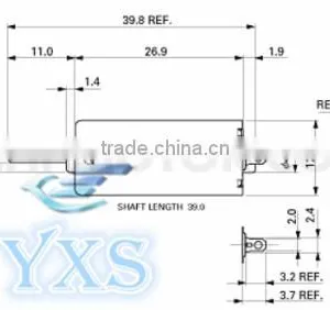 FF-050SH-11190 Miniature DC Motors Large Torque FF-050SH /FF-050SB Model Aircraft Motor Shaver Motor Motor Travel Mode thumbnail-2